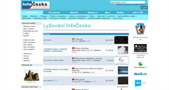 Desktop Screenshot of lyzovani.infocesko.cz