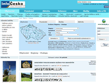 Tablet Screenshot of chatychalupy.infocesko.cz