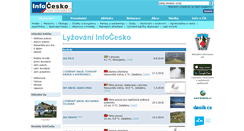 Desktop Screenshot of pocasi.infocesko.cz