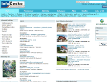 Tablet Screenshot of infocesko.cz