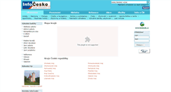Desktop Screenshot of mesta.infocesko.cz